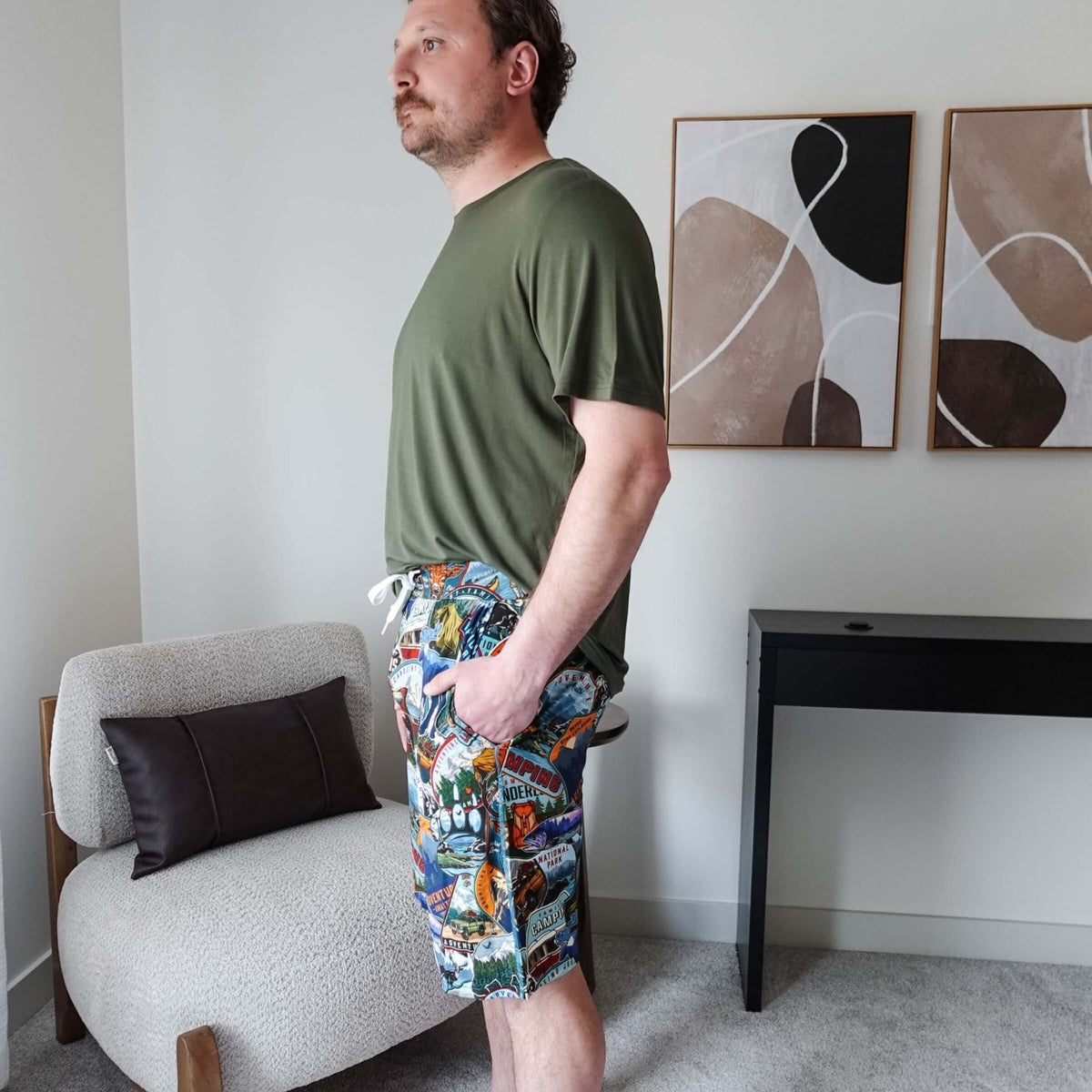 Shorts - Unisex Bamboo | Mountains Are Calling