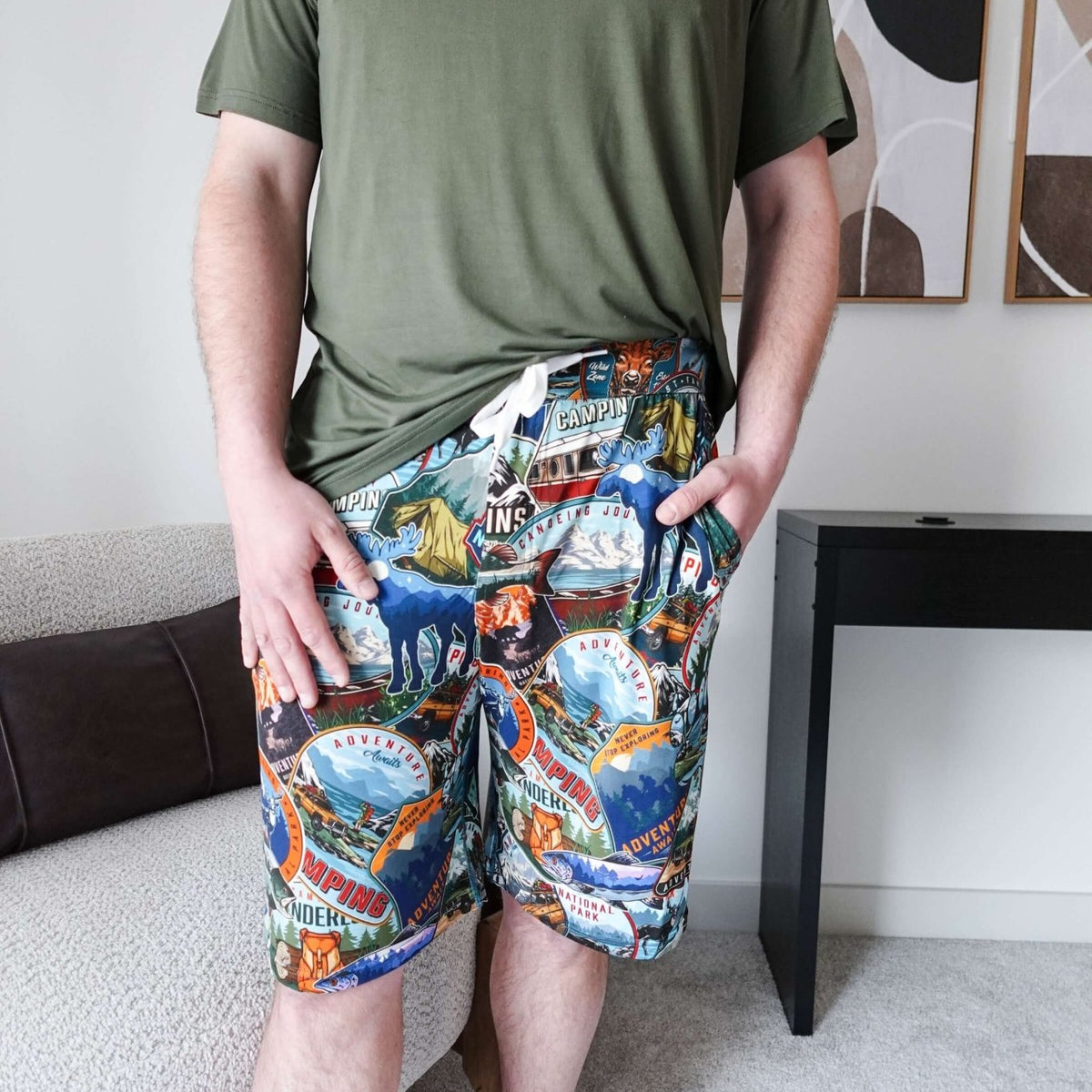 Shorts - Unisex Bamboo | Mountains Are Calling