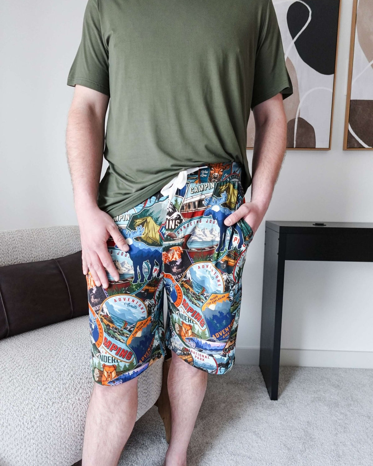 Shorts - Unisex Bamboo | Mountains Are Calling