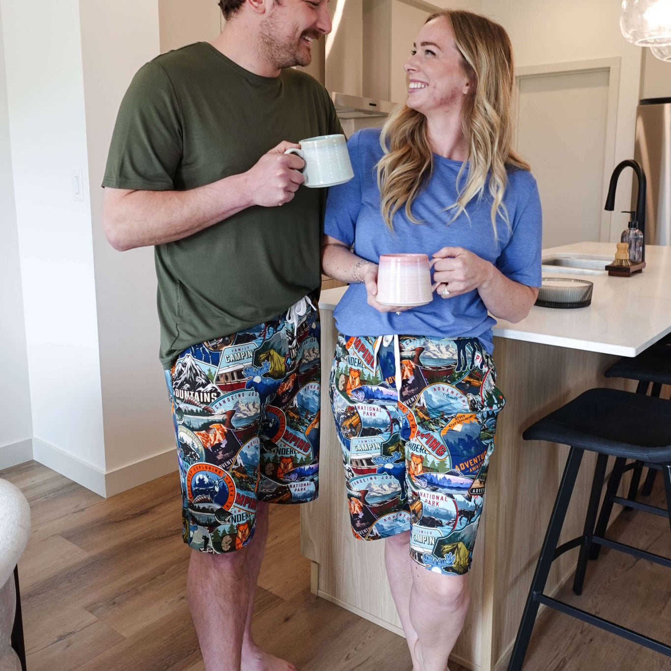Shorts - Unisex Bamboo | Mountains Are Calling