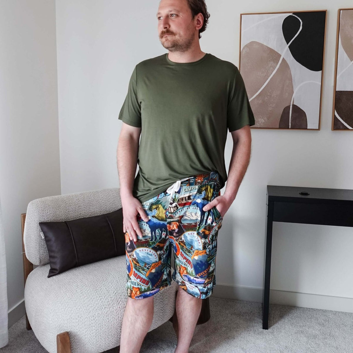 Shorts - Unisex Bamboo | Mountains Are Calling