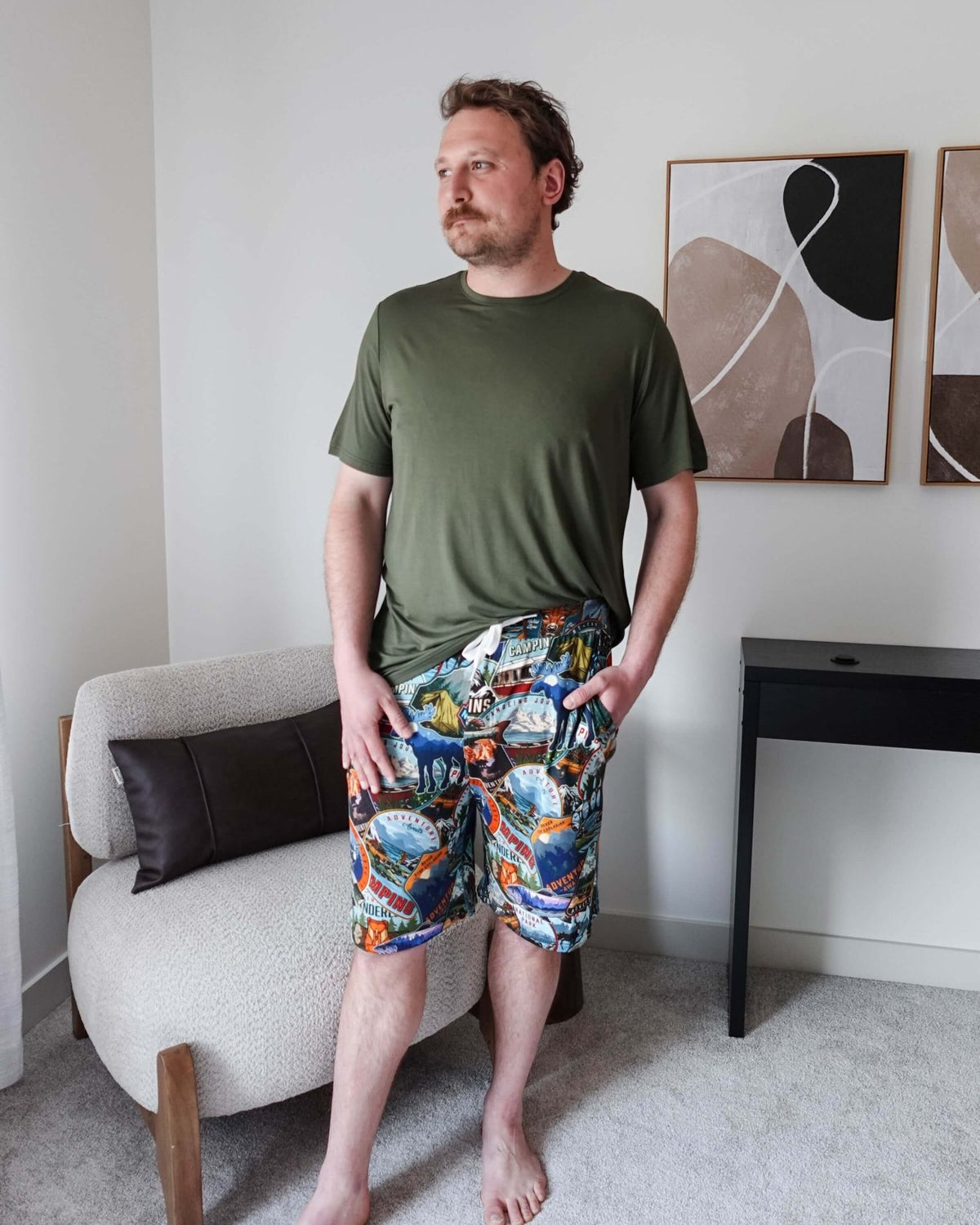 Shorts - Unisex Bamboo | Mountains Are Calling