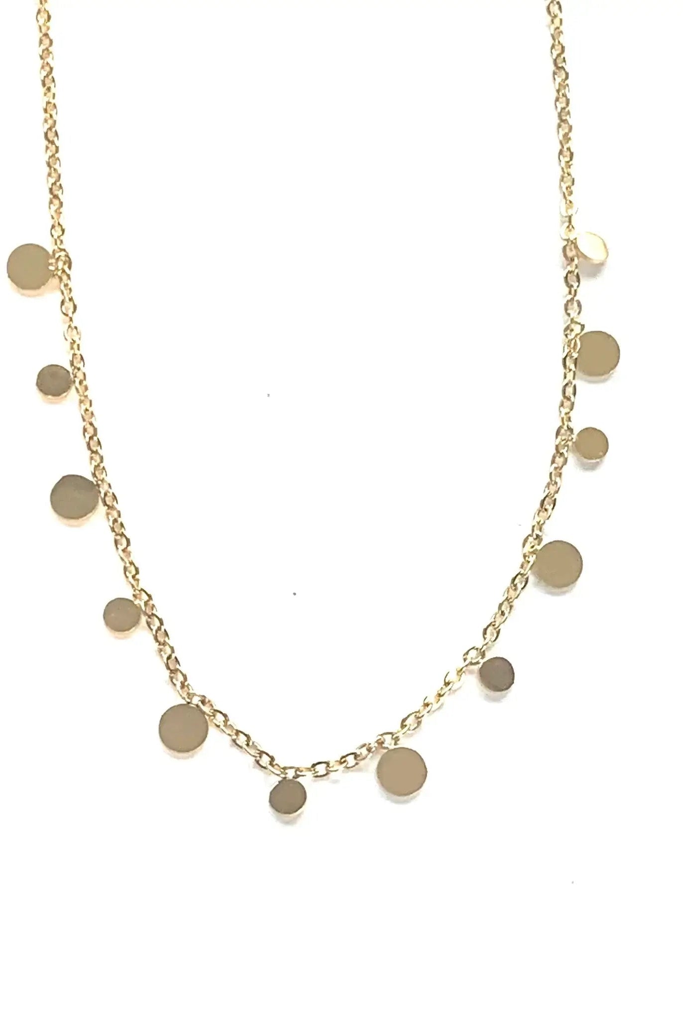 Mini Coin Necklace - Royce & Oak - Cloud Nine Pajamas
