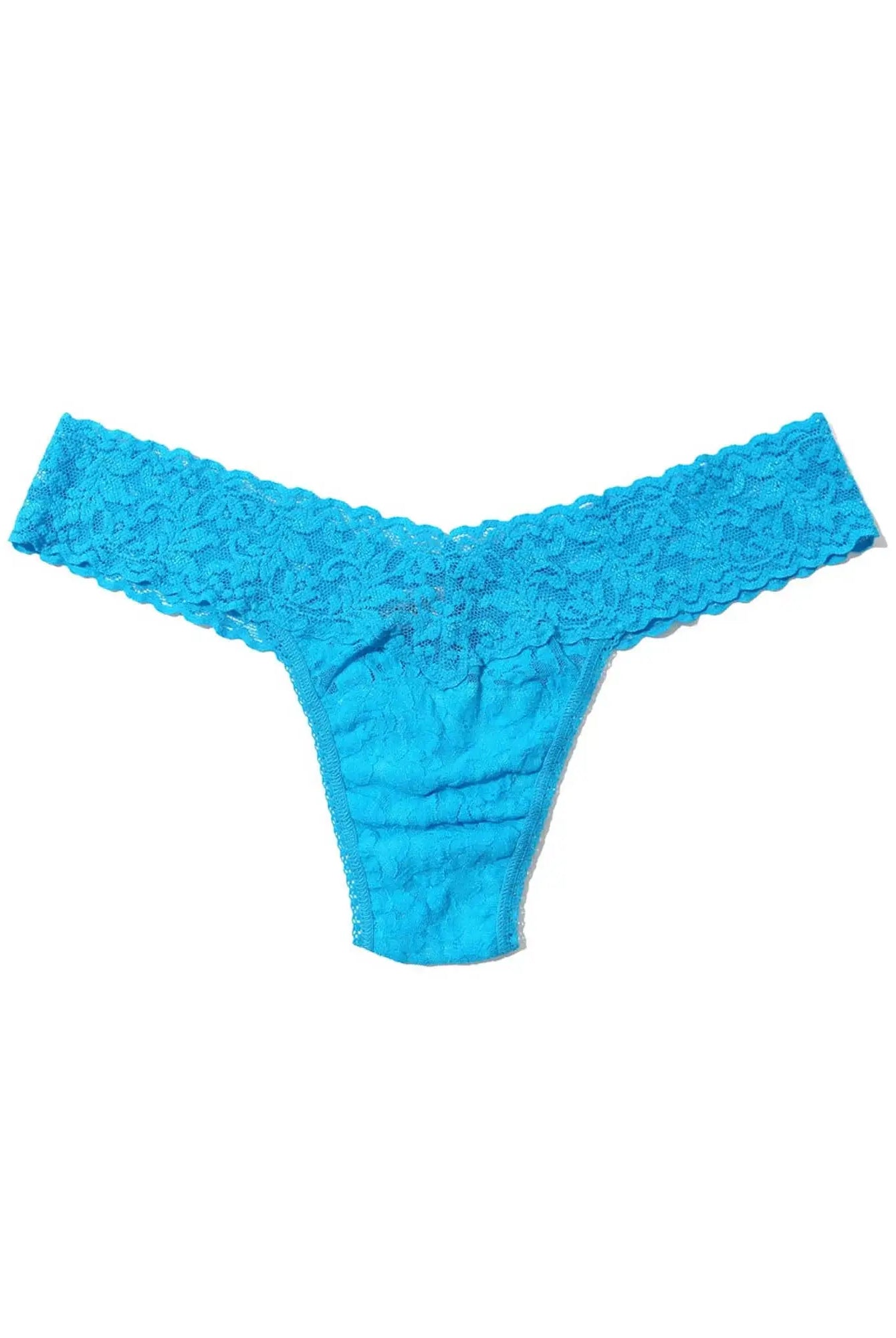 ocean eyes blue low rise thong hanky panky lace