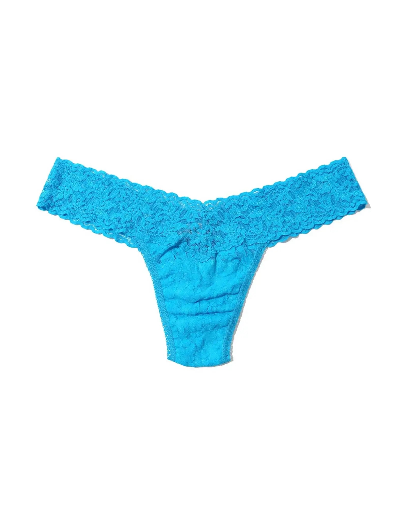 ocean eyes blue low rise thong hanky panky lace