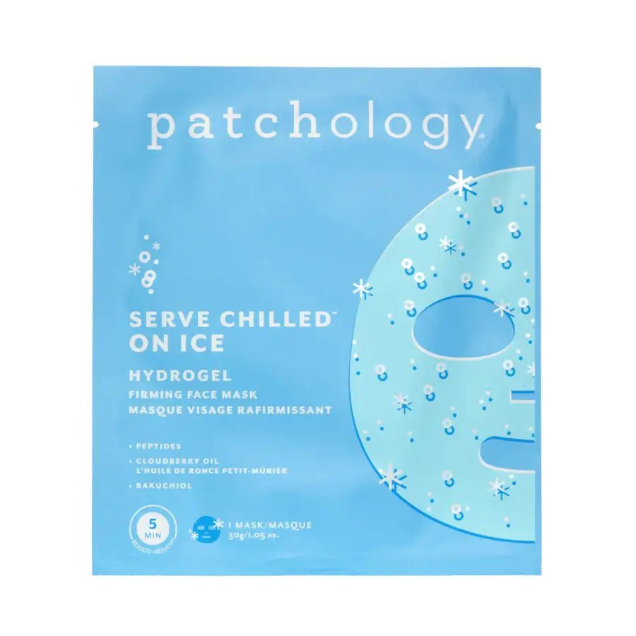 On Ice Firming Hydrogel Facial Mask | Patchology (1 Mask)