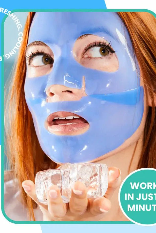 On Ice Firming Hydrogel Facial Mask | Patchology (1 Mask) - Patchology - Cloud Nine Pajamas