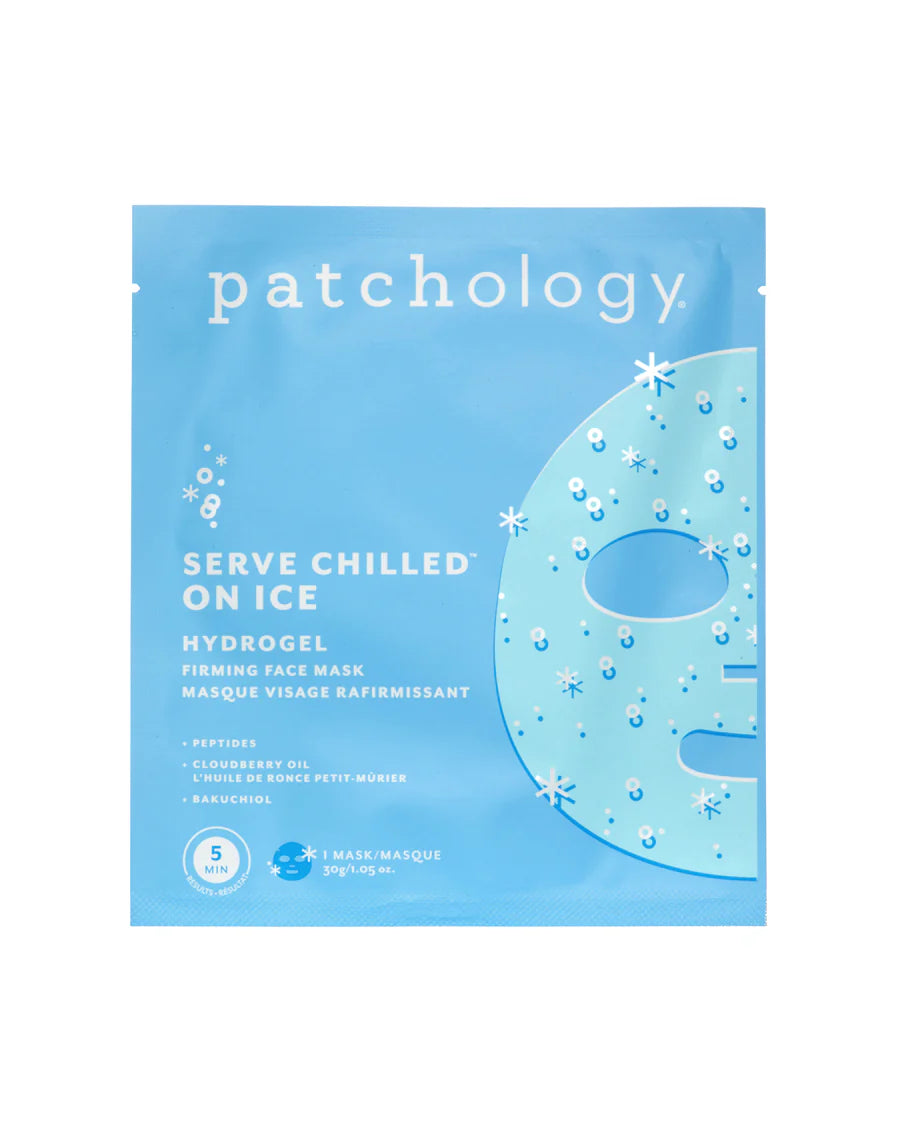 On Ice Firming Hydrogel Facial Mask | Patchology (1 Mask)