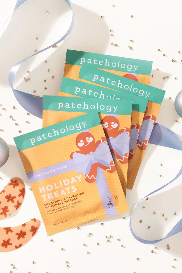 Holiday Treats Smoothing & Hydrating No-Slip Eye Patches | Patchology (5 Pack)
