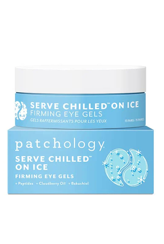 Serve Chilled On Ice Firming Eye Gels (15) Resealable Tin | Patchology