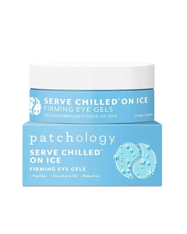 Serve Chilled On Ice Firming Eye Gels (15) Resealable Tin | Patchology
