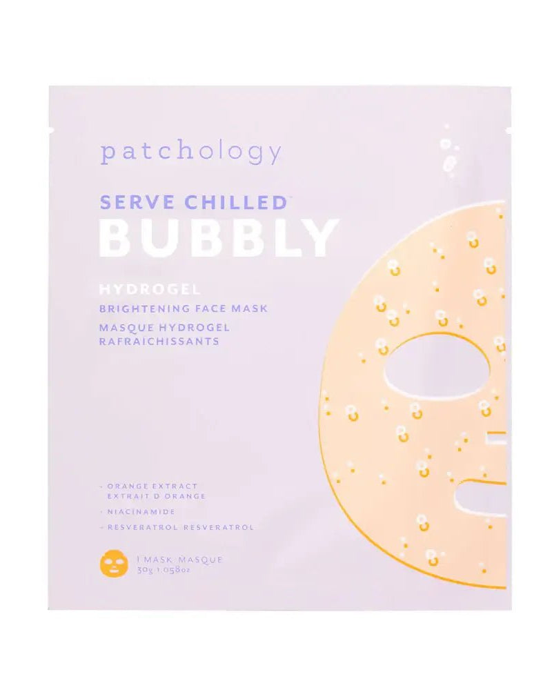 Patchology Serve Chilled™ Bubbly Brightening Hydrogel Mask (Single) - Patchology - Cloud Nine Pajamas