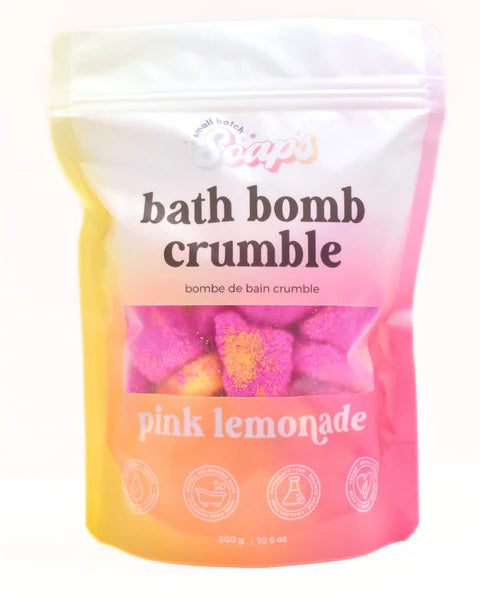 Pink Lemonade Bath Bomb Crumble Regular - Cloud Nine Pajamas
