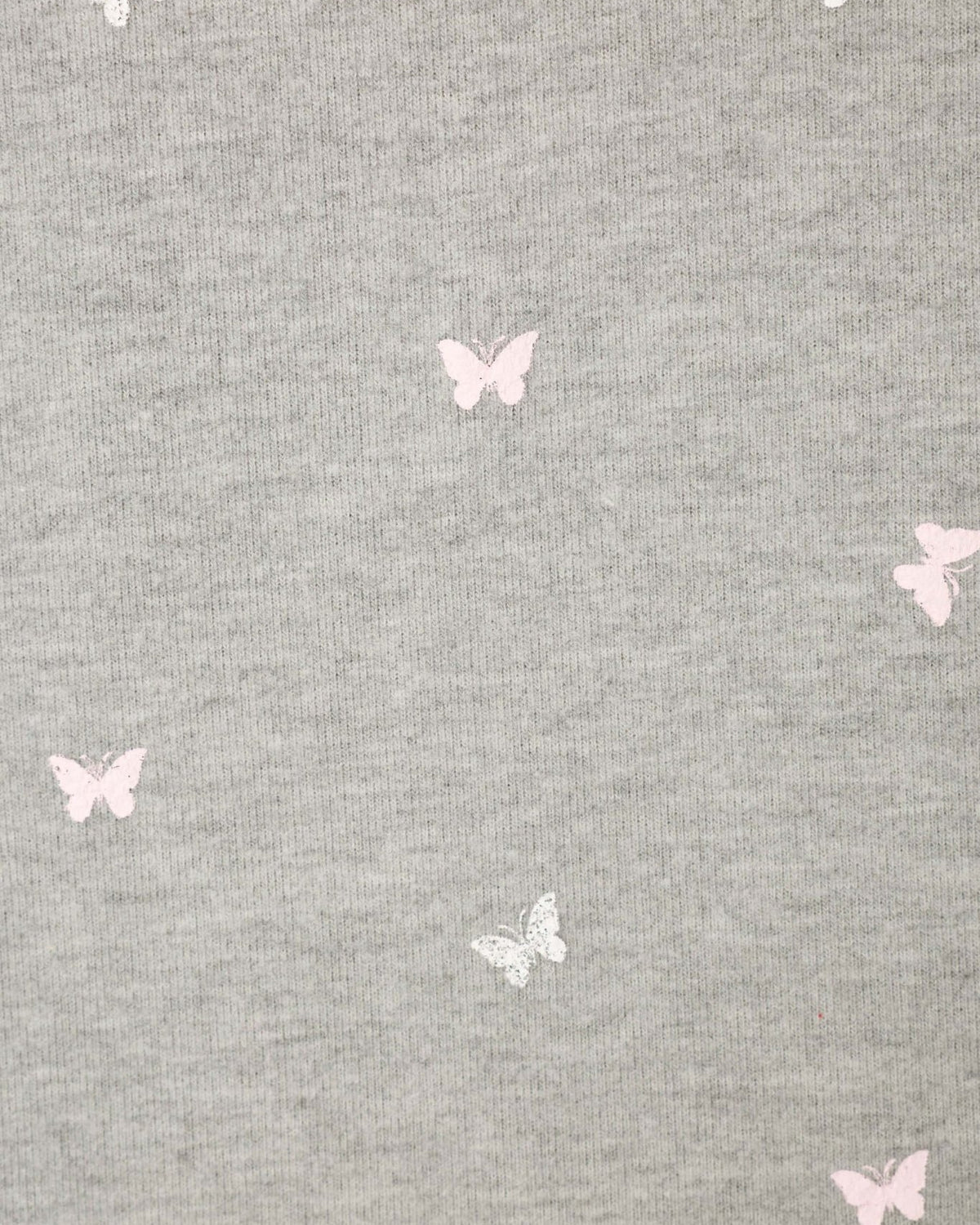 Butterfly Kisses Print PJ Salvage Spring 2026 Grey and Pink