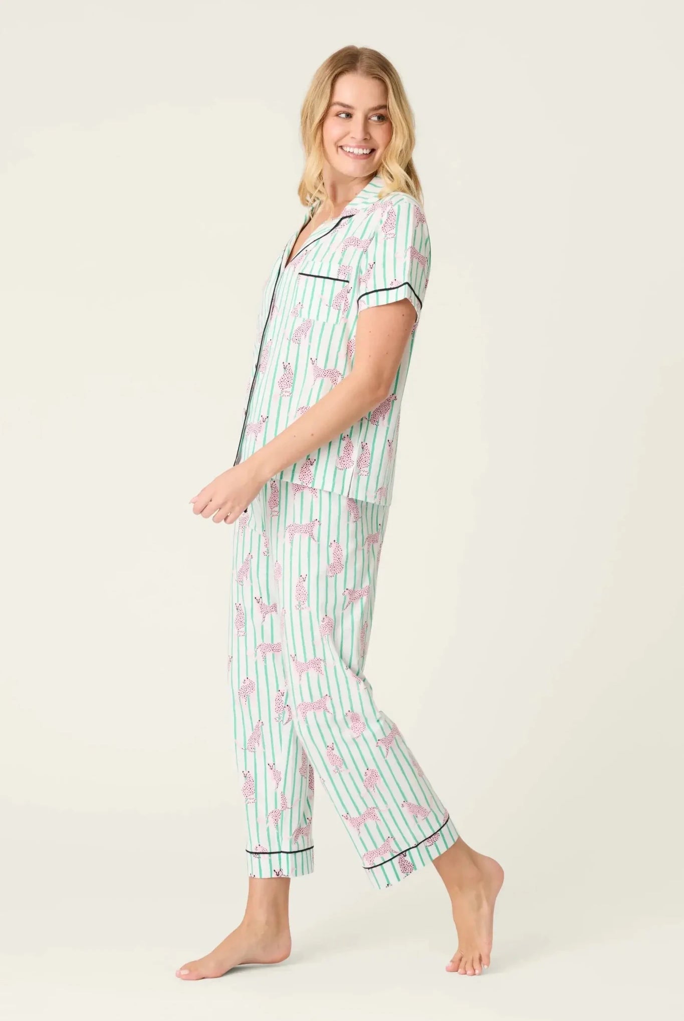 PJ SALVAGE Whimsy Cropped PJ Set | Multiple Patterns - PJ Salvage - Cloud Nine Pajamas