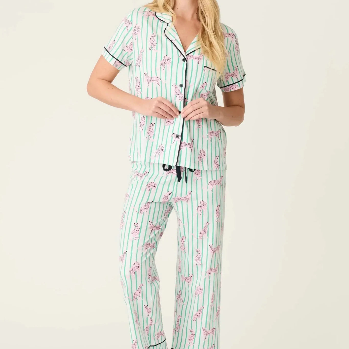 PJ SALVAGE Whimsy Cropped PJ Set | Multiple Patterns - PJ Salvage - Cloud Nine Pajamas
