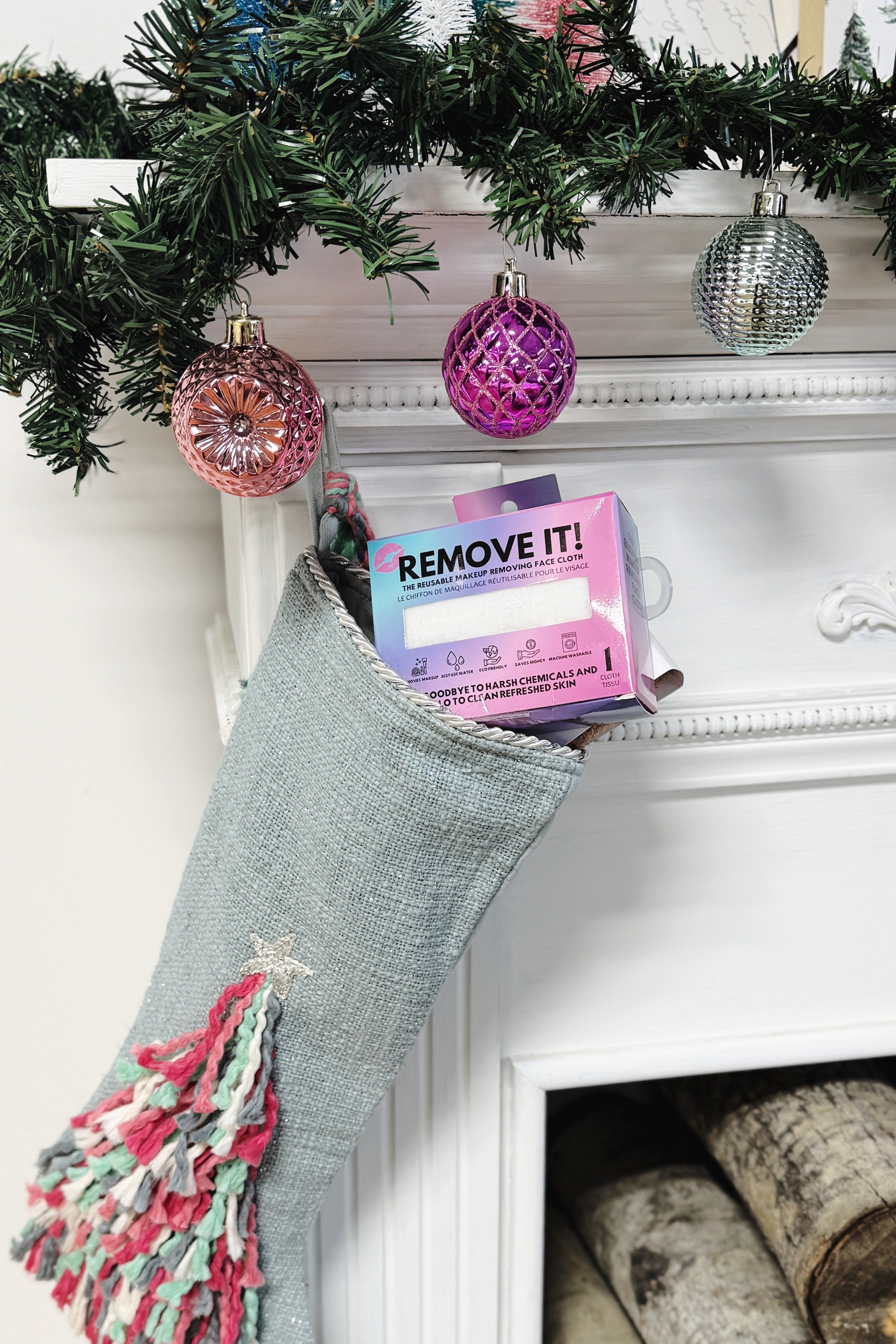 white remove it reusable makeup removing face cloth microfibre eco friendly skincare essential - just use warm water! Makes a great stocking stuffer!