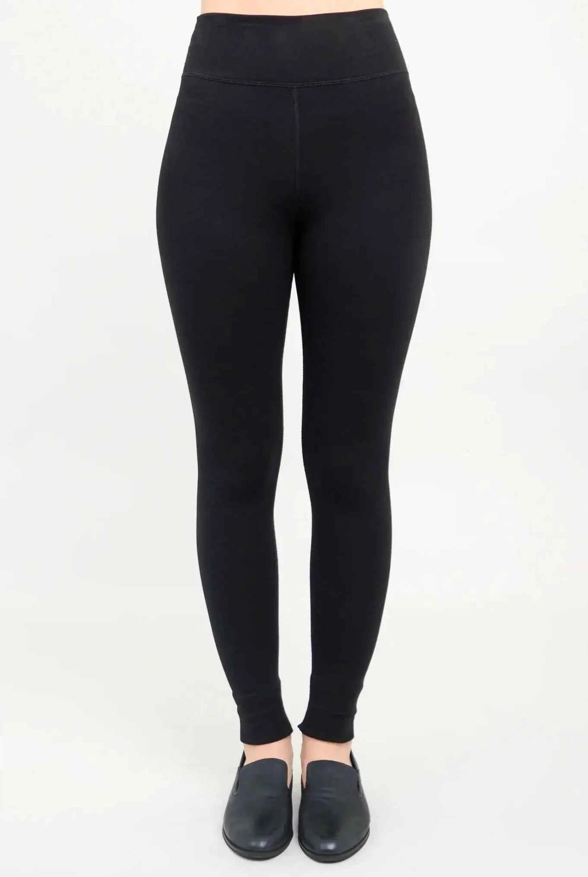 Riley Bamboo Cotton Leggings - No-Bind Waistband