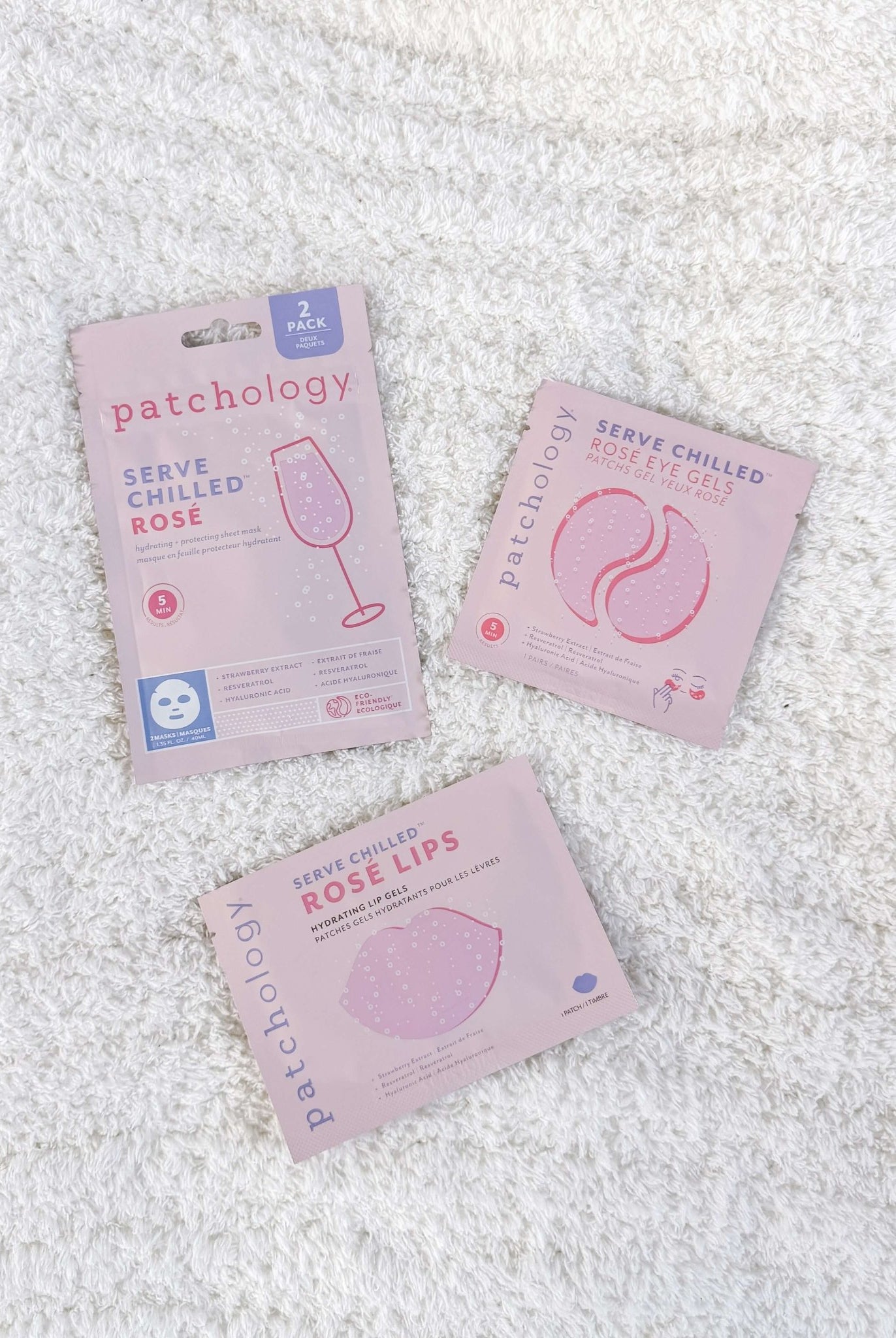 Rose all Day Gift Set - Patchology - Cloud Nine Pajamas