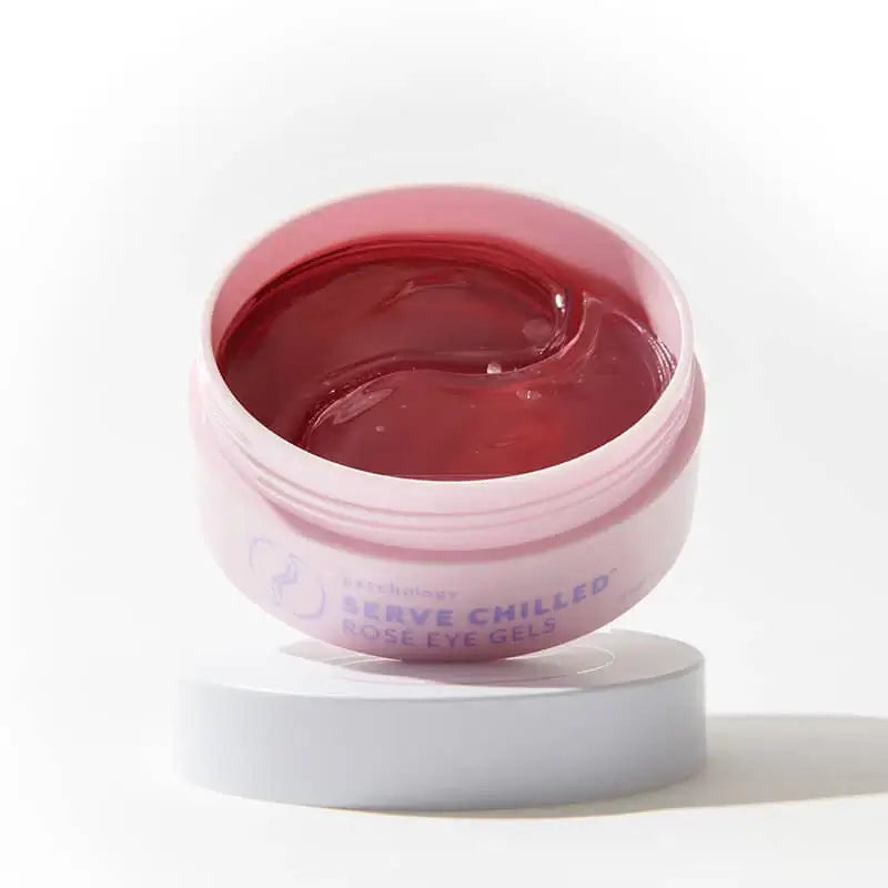 Serve Chilled Rosé Hydrating Eye Gels | Patchology (15 Pairs/Tin)