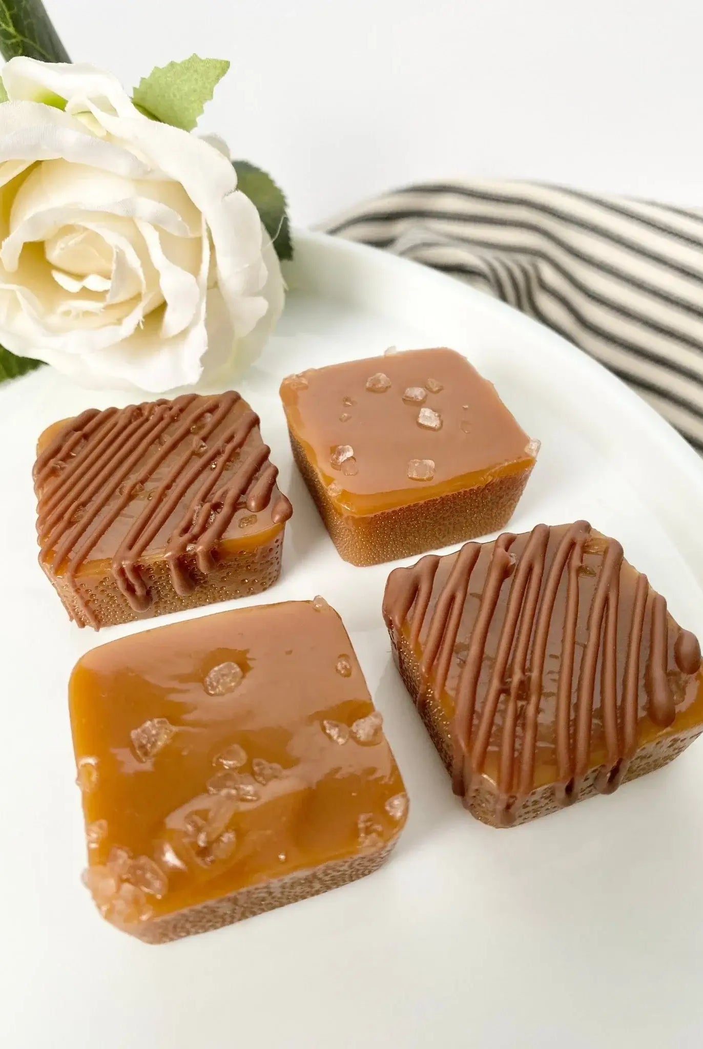 SALTED. | Salted Elegance- 4 piece Caramel Window Box