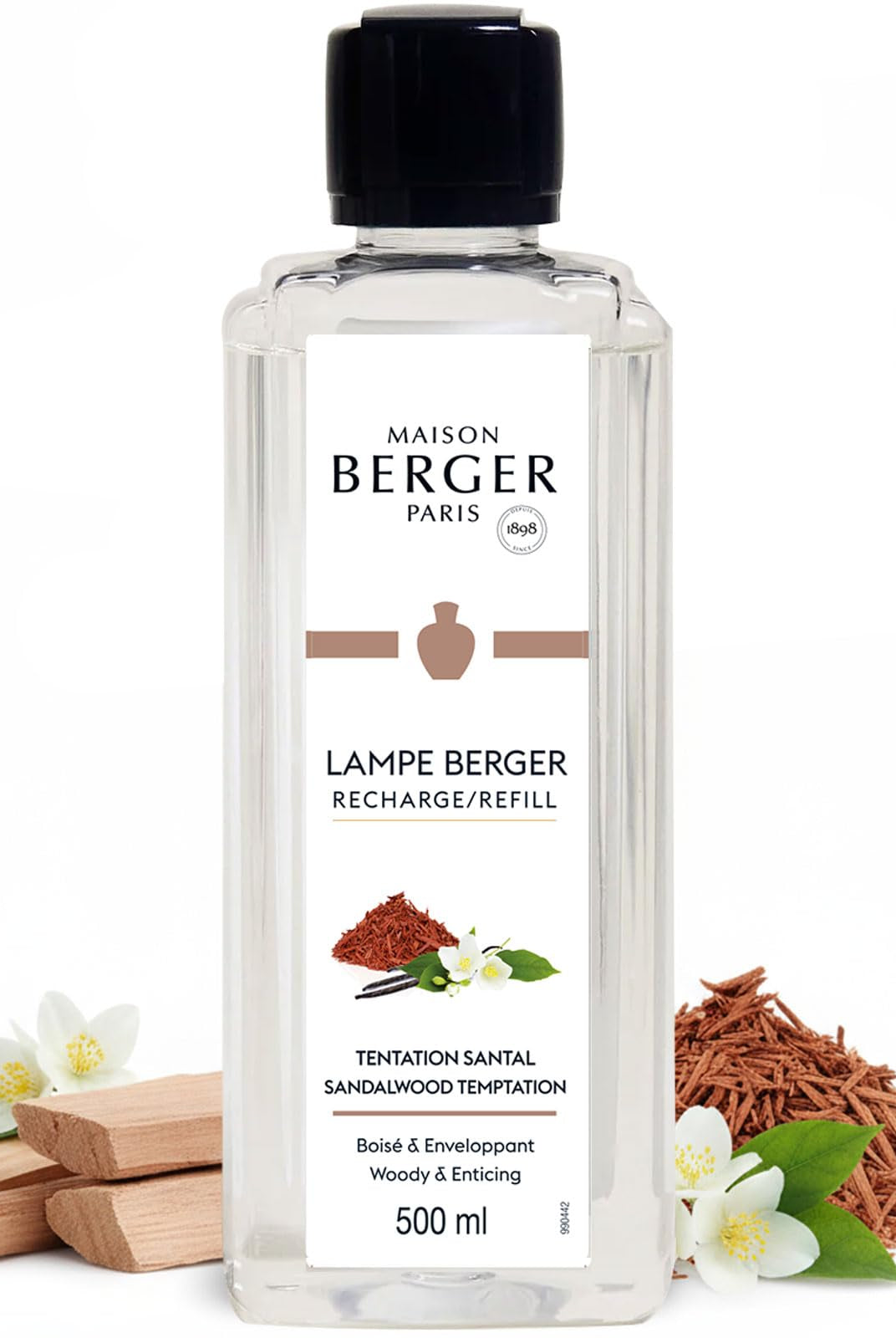 Maison Berger Paris Fragrance Refill 500ml - SANDALWOOD TEMPTATION