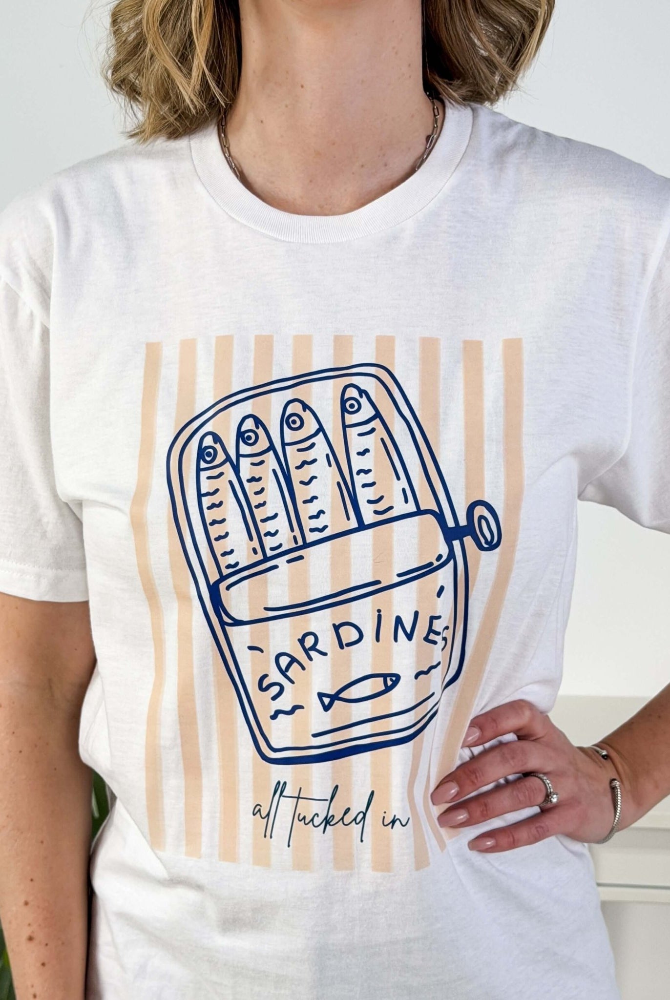 Sardine Crew Fit Graphic Tee