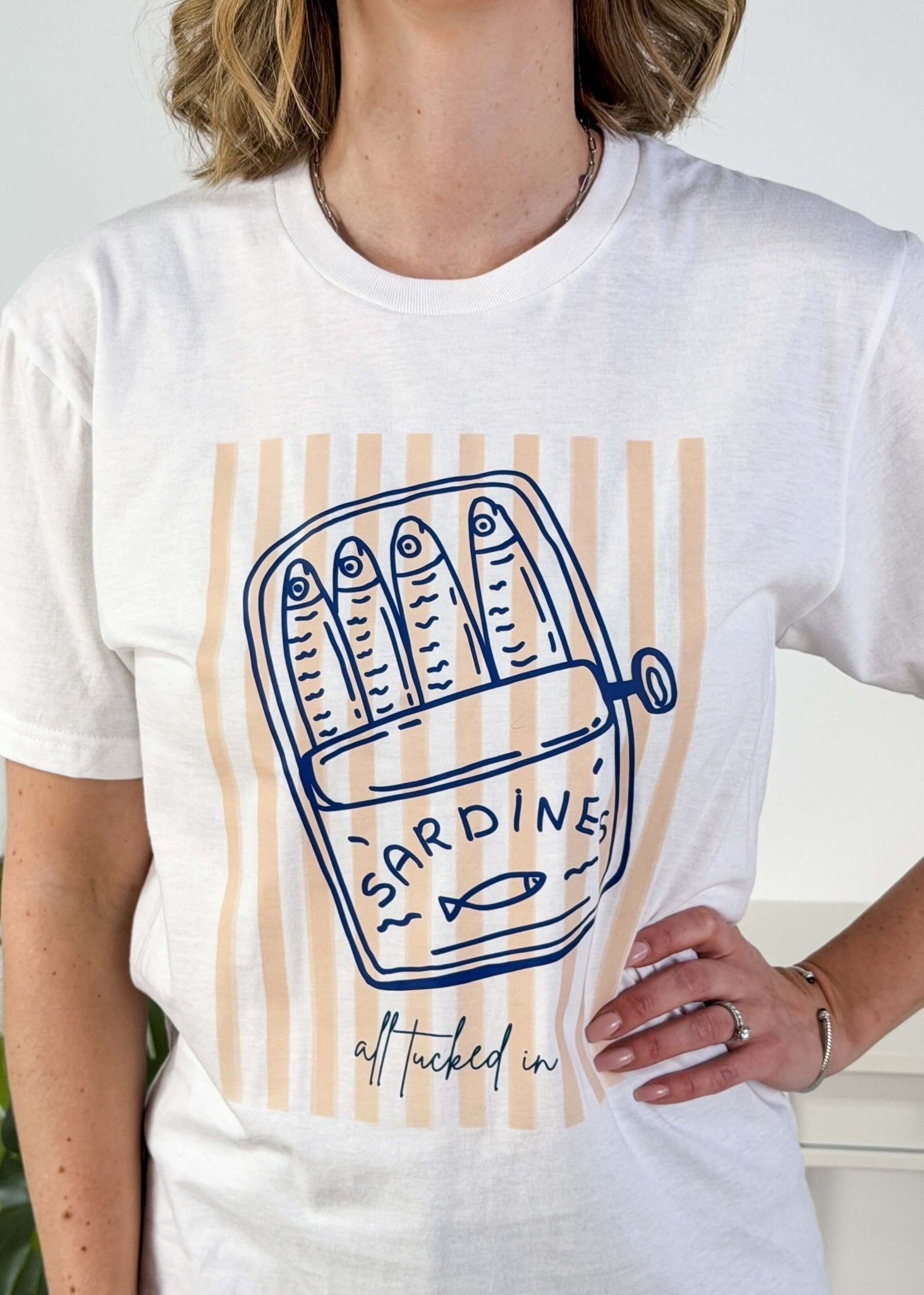 Sardine Crew Fit Graphic Tee