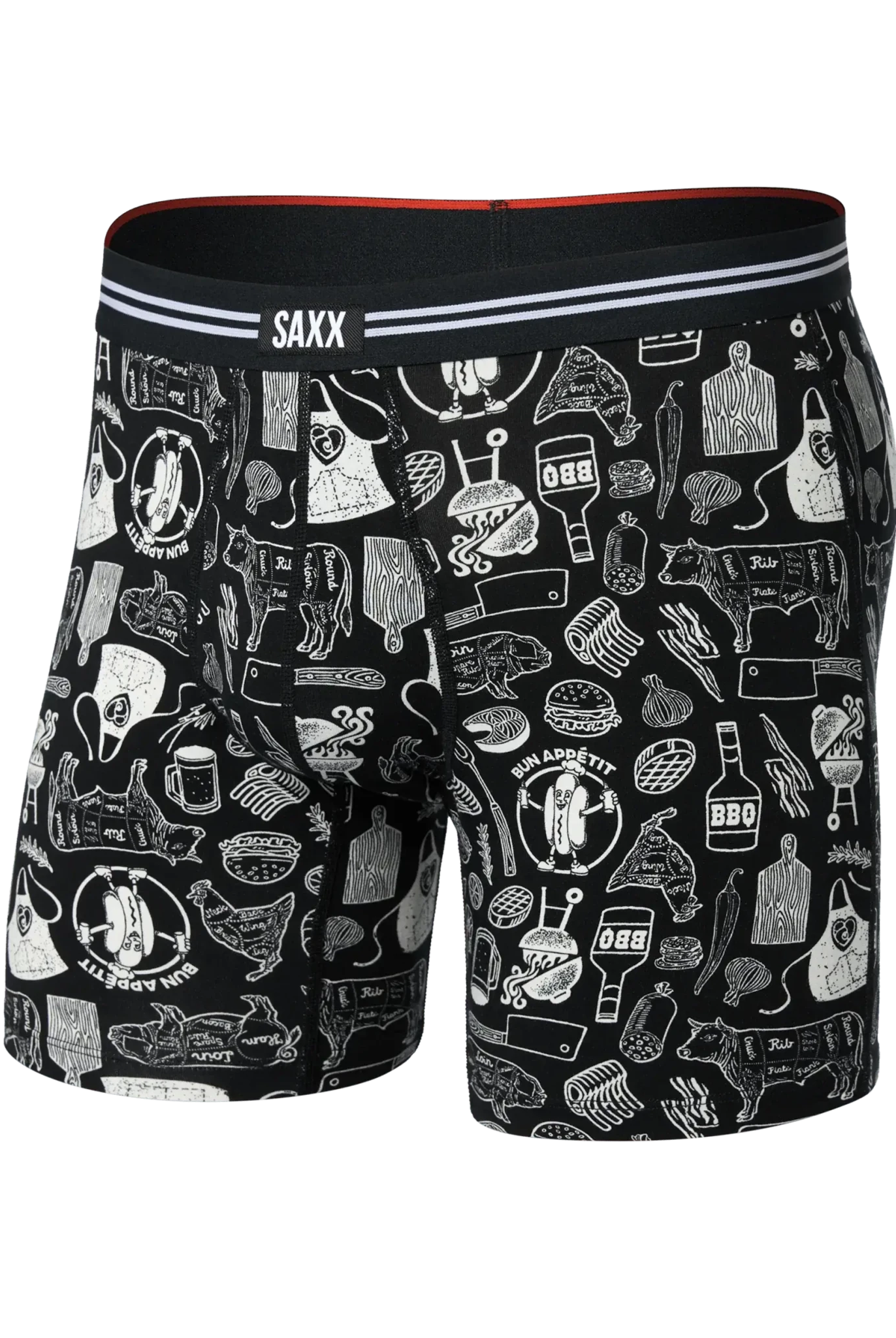 SAXX Vibe Boxer Brief – Moisture - Wicking EcoVero™ Jersey with Patented BallPark Pouch™ - Saxx Underwear Co. - Cloud Nine Pajamas