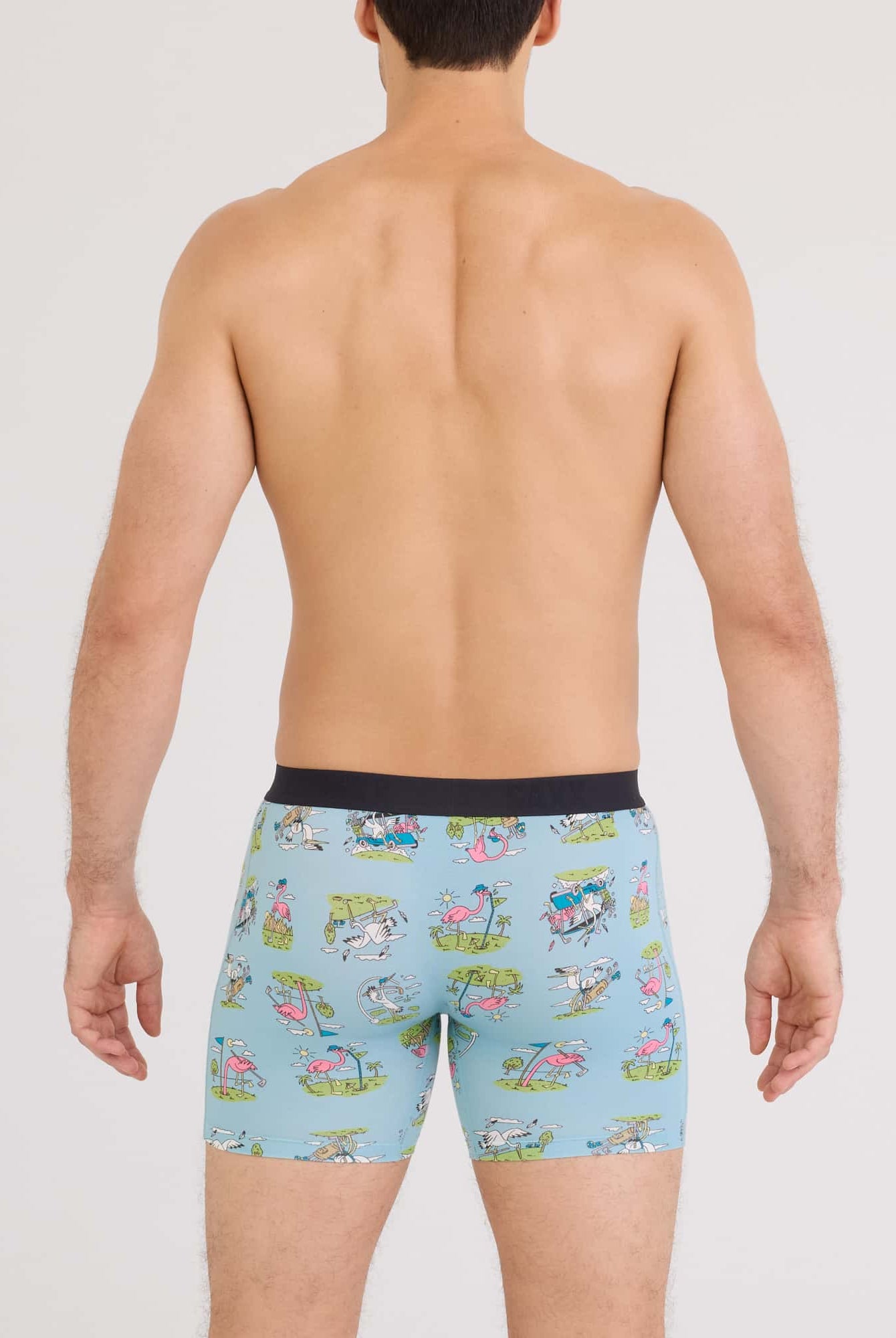 SAXX Vibe Boxer Brief – Moisture - Wicking EcoVero™ Jersey with Patented BallPark Pouch™ - Saxx Underwear Co. - Cloud Nine Pajamas