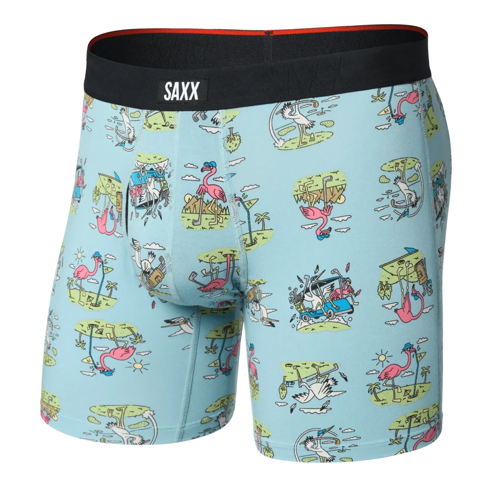 SAXX Vibe Boxer Brief – Moisture - Wicking EcoVero™ Jersey with Patented BallPark Pouch™ - Saxx Underwear Co. - Cloud Nine Pajamas