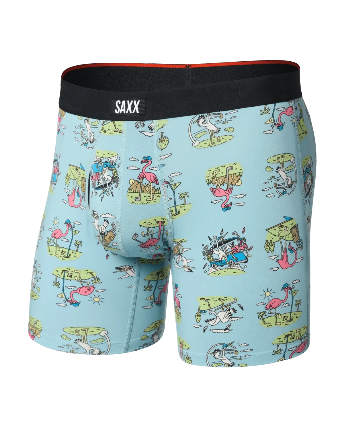 SAXX Vibe Boxer Brief – Moisture - Wicking EcoVero™ Jersey with Patented BallPark Pouch™ - Saxx Underwear Co. - Cloud Nine Pajamas