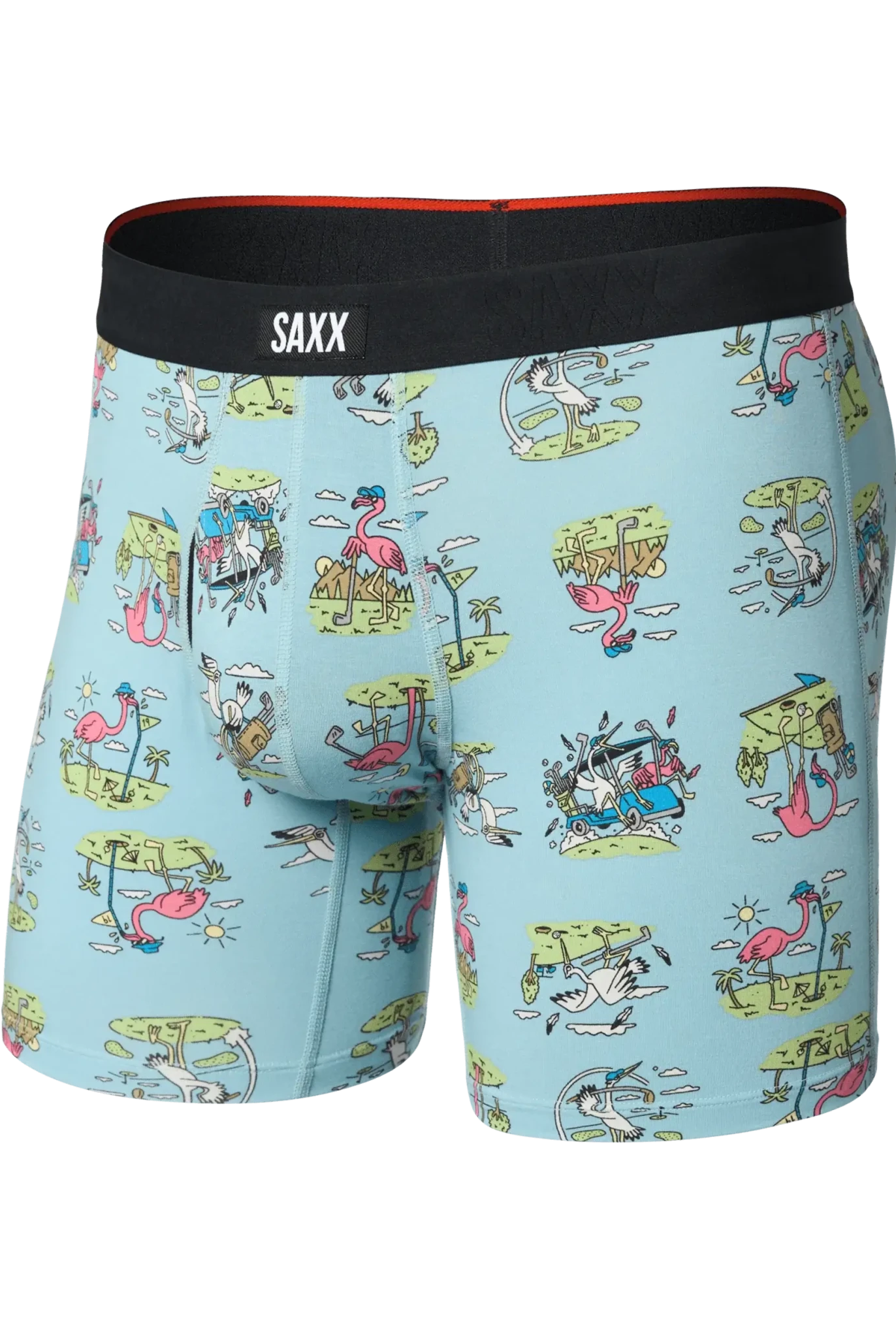 SAXX Vibe Boxer Brief – Moisture - Wicking EcoVero™ Jersey with Patented BallPark Pouch™ - Saxx Underwear Co. - Cloud Nine Pajamas