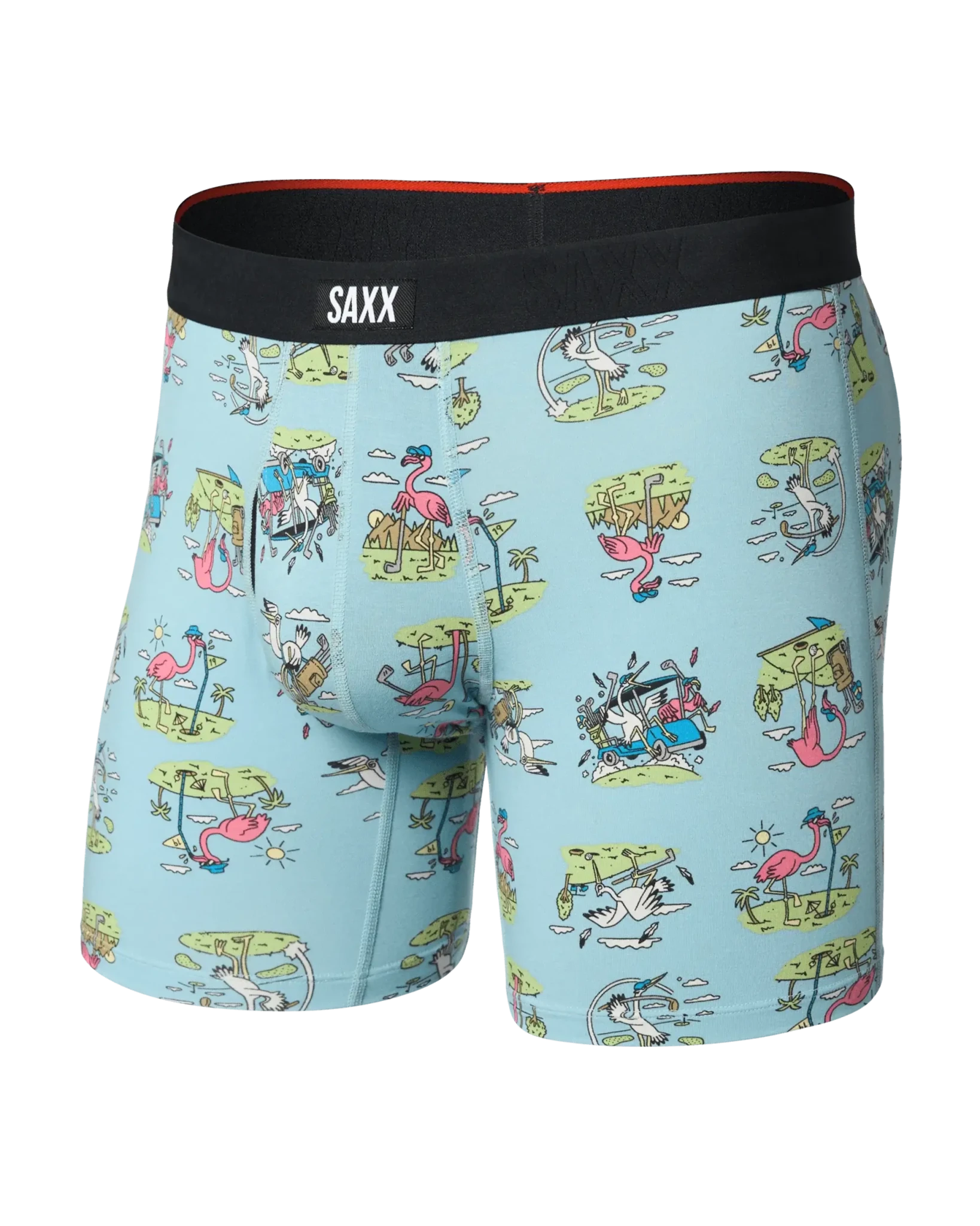 SAXX Vibe Boxer Brief – Moisture - Wicking EcoVero™ Jersey with Patented BallPark Pouch™ - Saxx Underwear Co. - Cloud Nine Pajamas