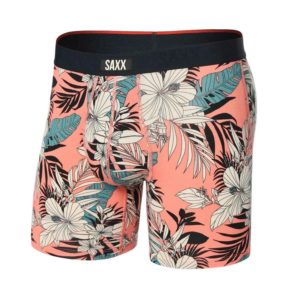 SAXX Men's Vibe Xtra Soft Comfort Boxer Brief 6 Inch Inseam BallPark Pouch
