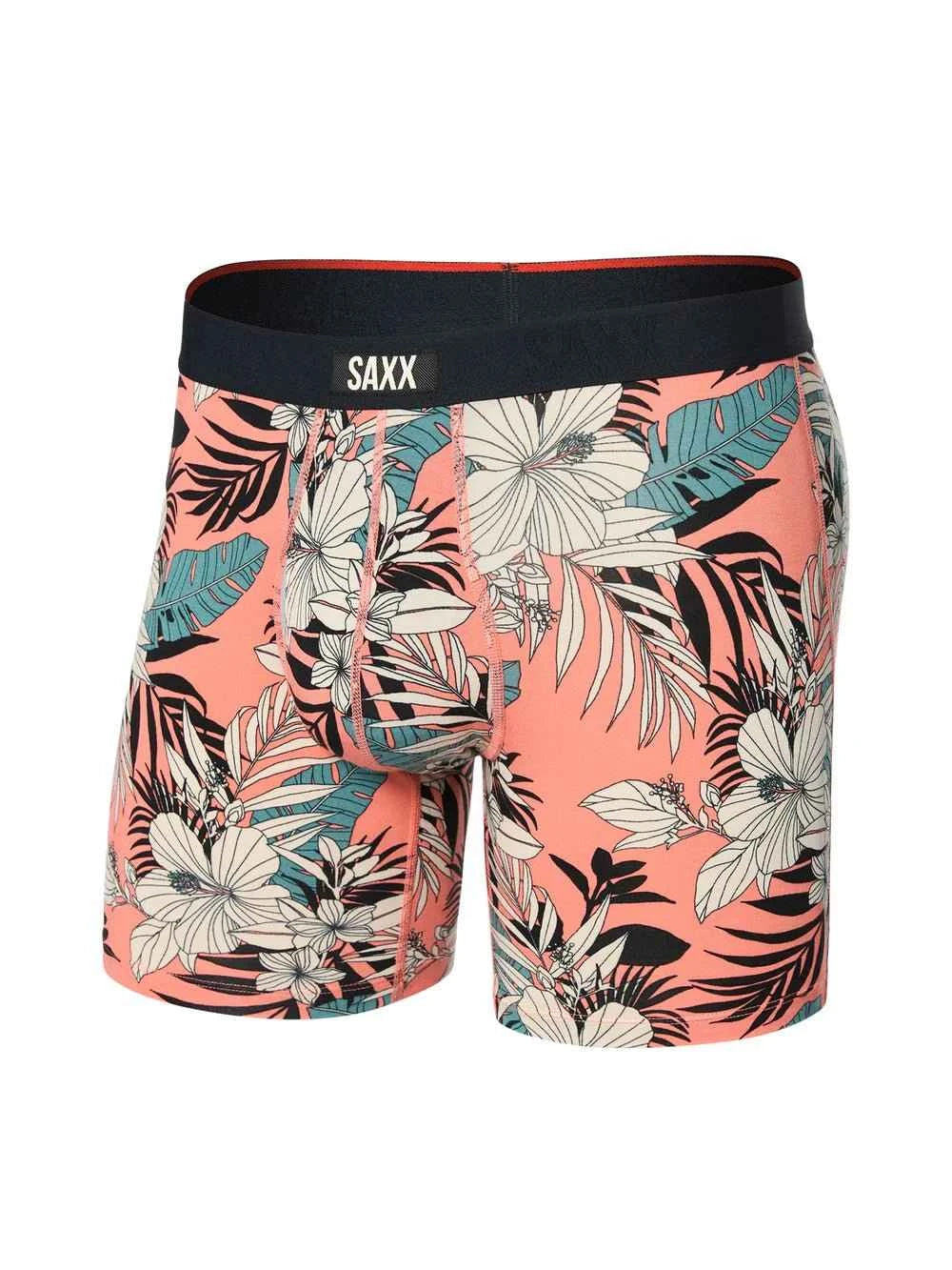 SAXX Men's Vibe Xtra Soft Comfort Boxer Brief 6 Inch Inseam BallPark Pouch