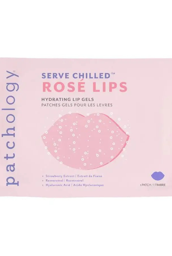Served Chilled Rosé Lips Gels - Single - Patchology - Cloud Nine Pajamas