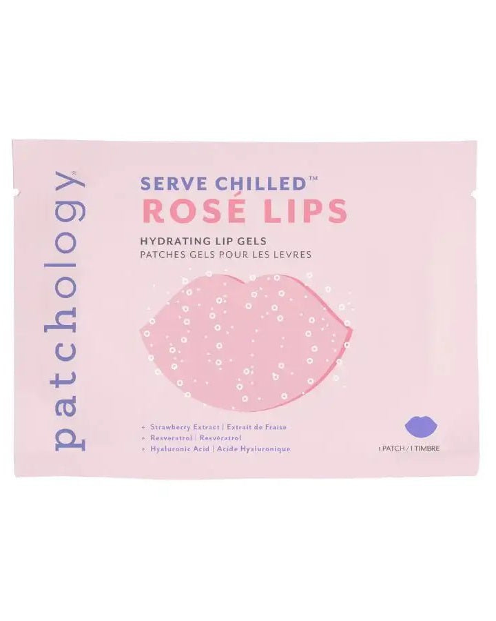 Served Chilled Rosé Lips Gels - Single - Patchology - Cloud Nine Pajamas