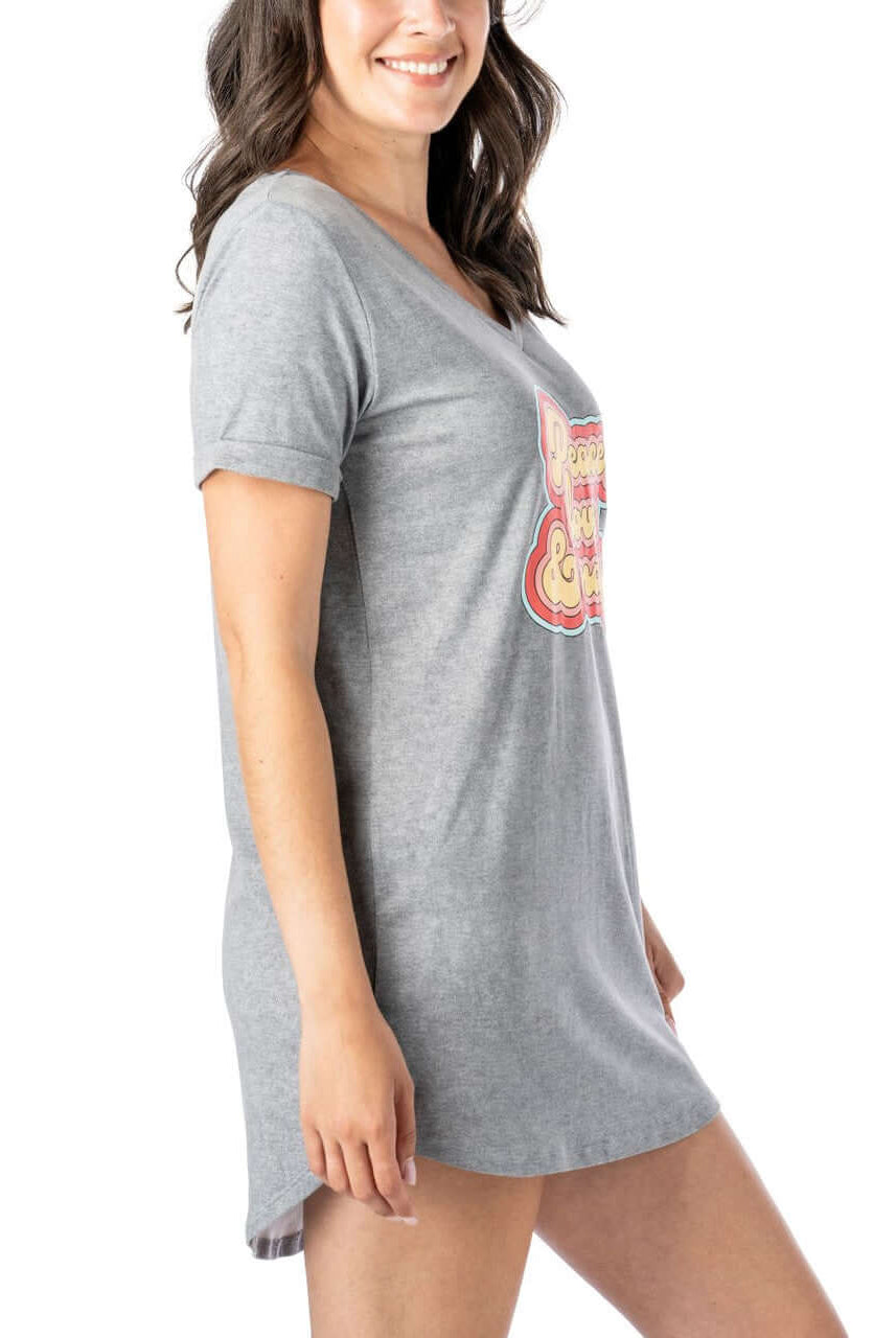 Signature Soft "Let Me Sleep" Sleepshirt in a Bag - Hello Mello - Cloud Nine Pajamas