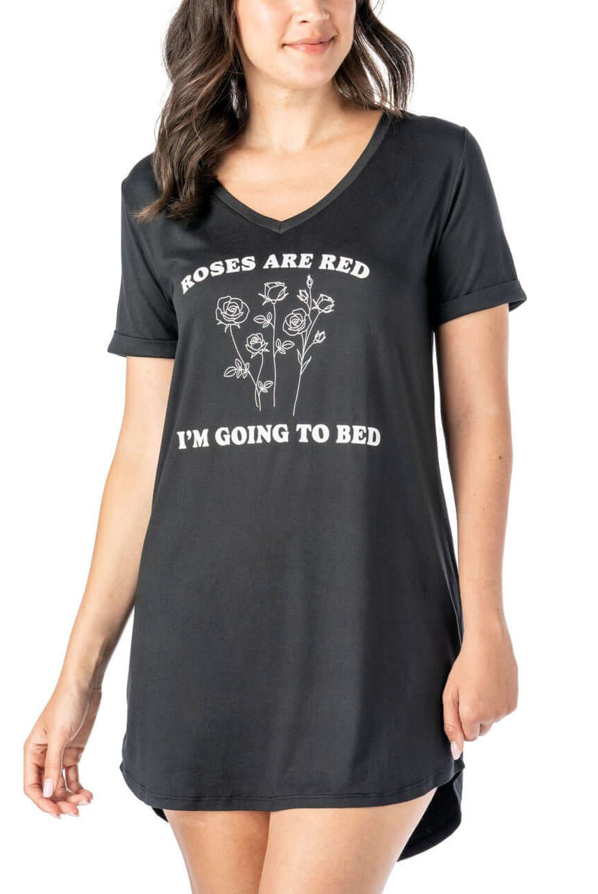Signature Soft "Let Me Sleep" Sleepshirt in a Bag - Hello Mello - Cloud Nine Pajamas