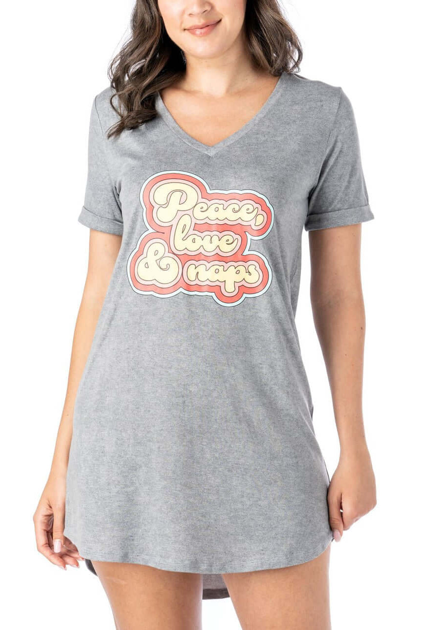 Signature Soft "Let Me Sleep" Sleepshirt in a Bag - Hello Mello - Cloud Nine Pajamas
