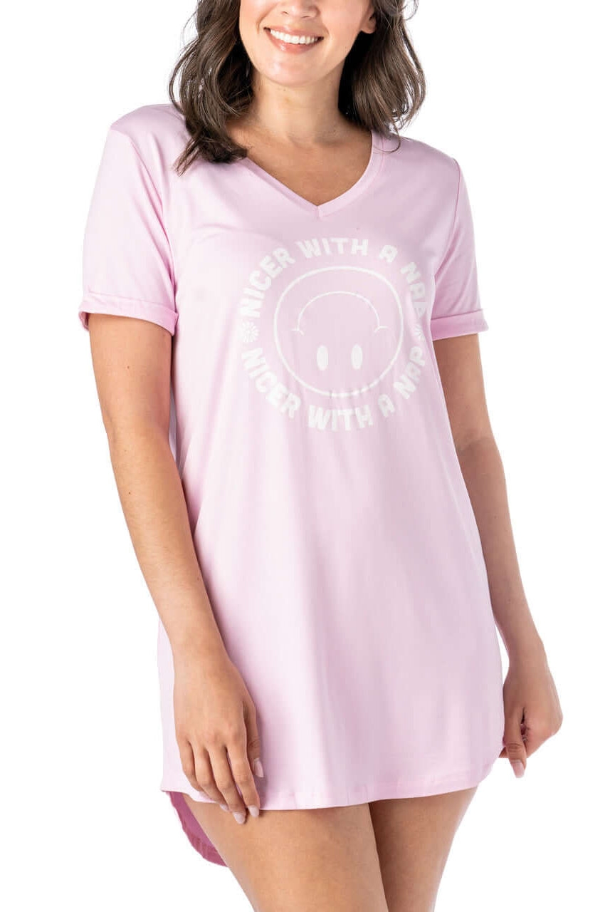 Signature Soft "Let Me Sleep" Sleepshirt in a Bag - Hello Mello - Cloud Nine Pajamas