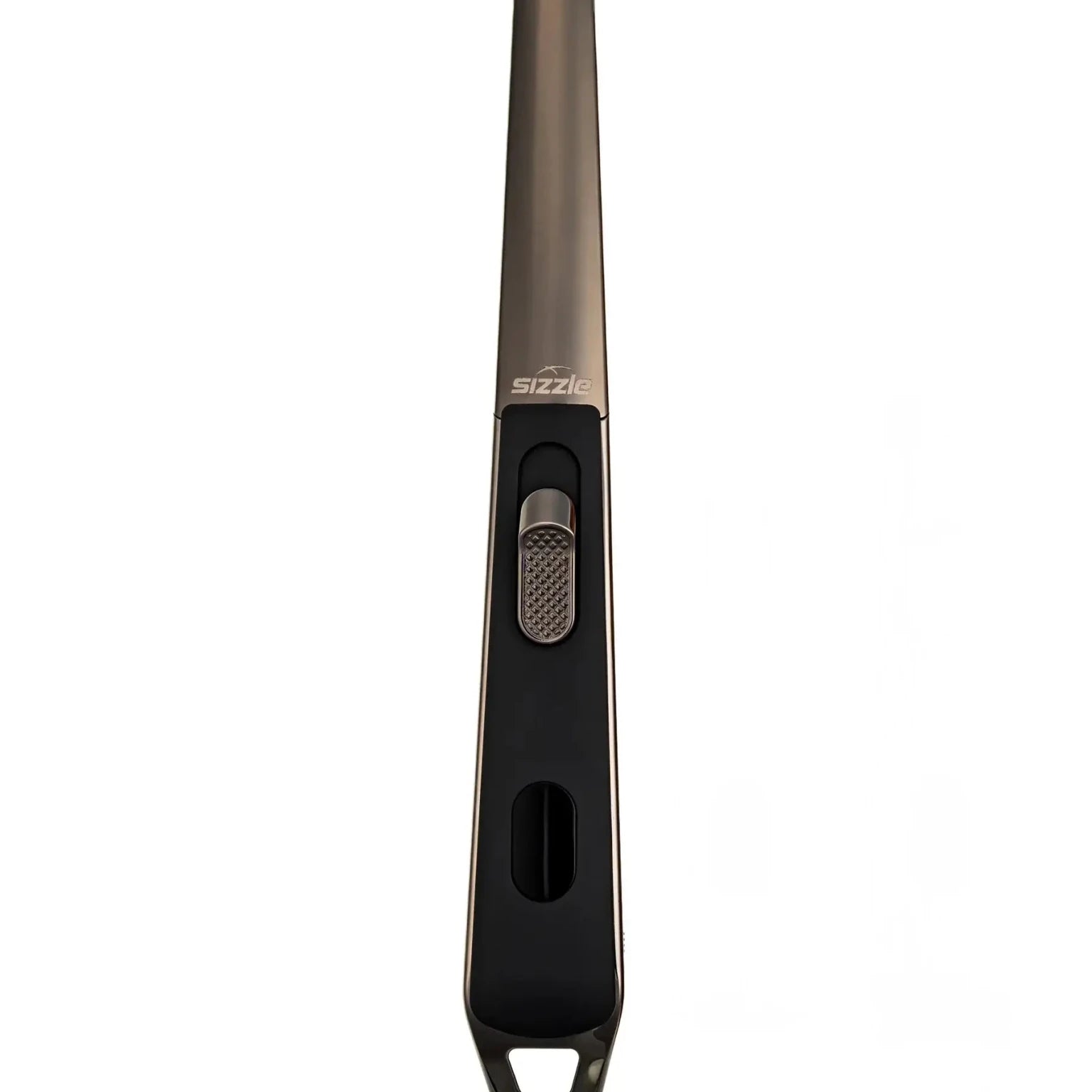 black rechargeable butane free plasma arc lighter by SIZZLE Sizzle LUX USB Rechargeable Plasma Arc Lighter | Black, Walnut or Oak Wood Grain