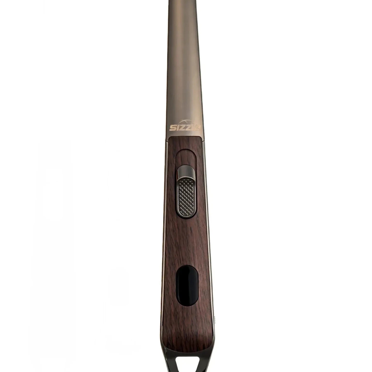 walnut rechargeable butane free plasma arc lighter by SIZZLE Sizzle LUX USB Rechargeable Plasma Arc Lighter | Black, Walnut or Oak Wood Grain