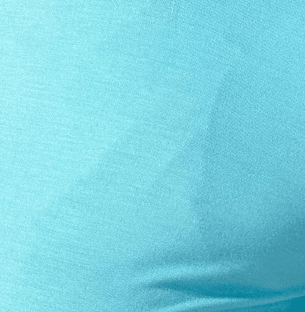 Sky Blue Essential Crew Neck Bamboo T-Shirt - Georgia Rylan - Cloud Nine Pajamas