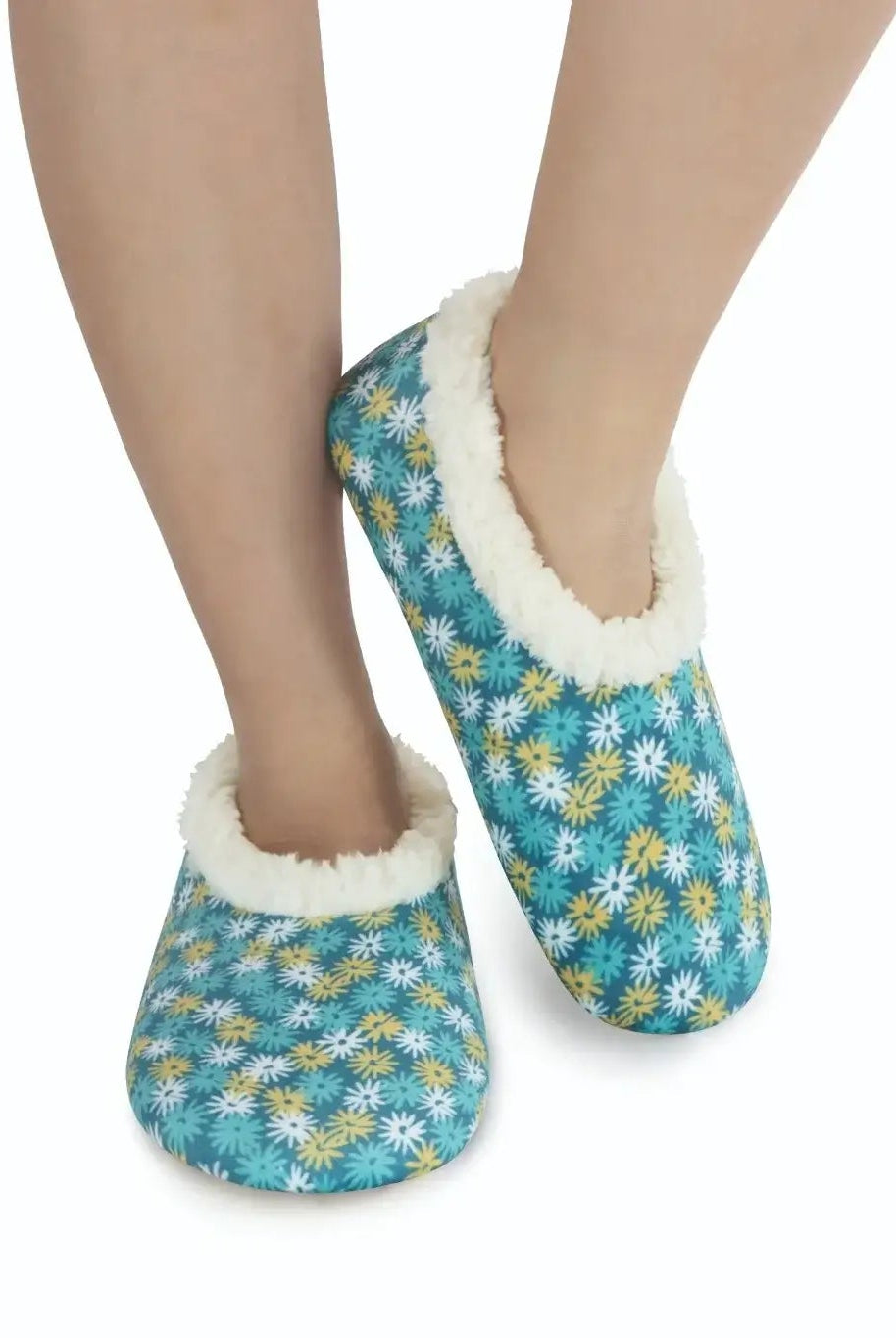 Snoozies Plush Cozy Slipper Socks with Memory Foam & Thick Sherpa Lining - Snoozies - Cloud Nine Pajamas