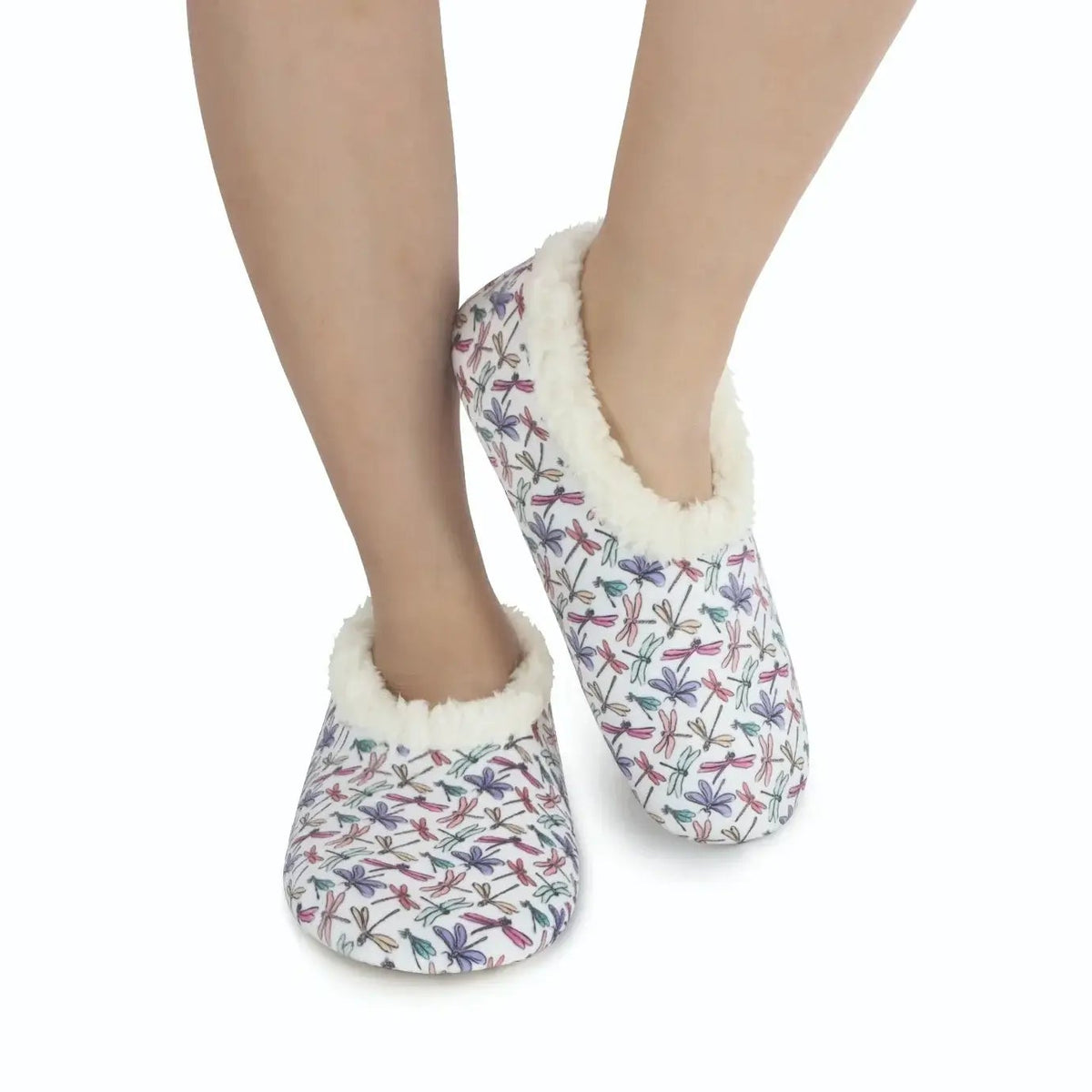 Snoozies Plush Cozy Slipper Socks with Memory Foam & Thick Sherpa Lining - Snoozies - Cloud Nine Pajamas