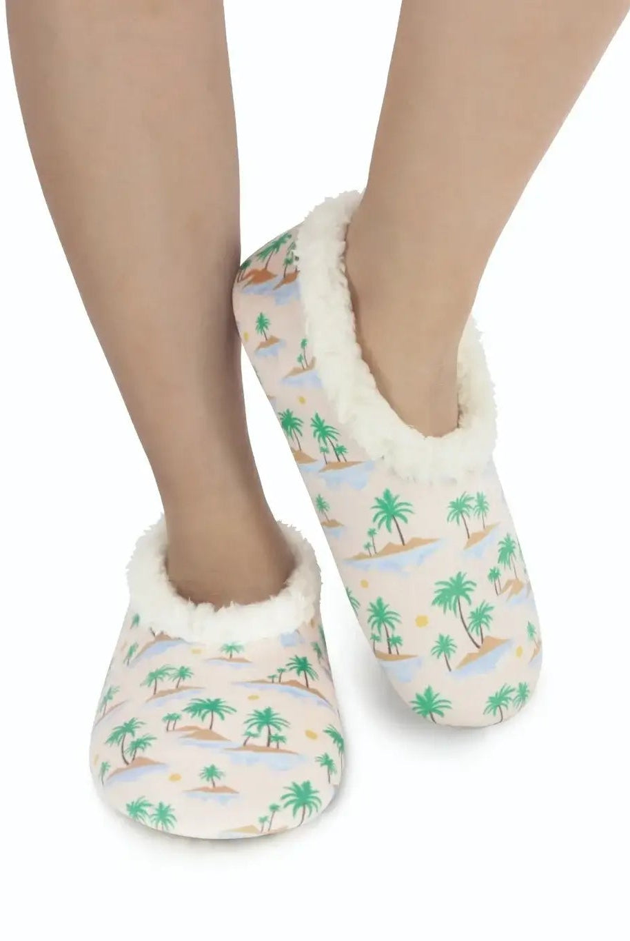 Snoozies Plush Cozy Slipper Socks with Memory Foam & Thick Sherpa Lining - Snoozies - Cloud Nine Pajamas