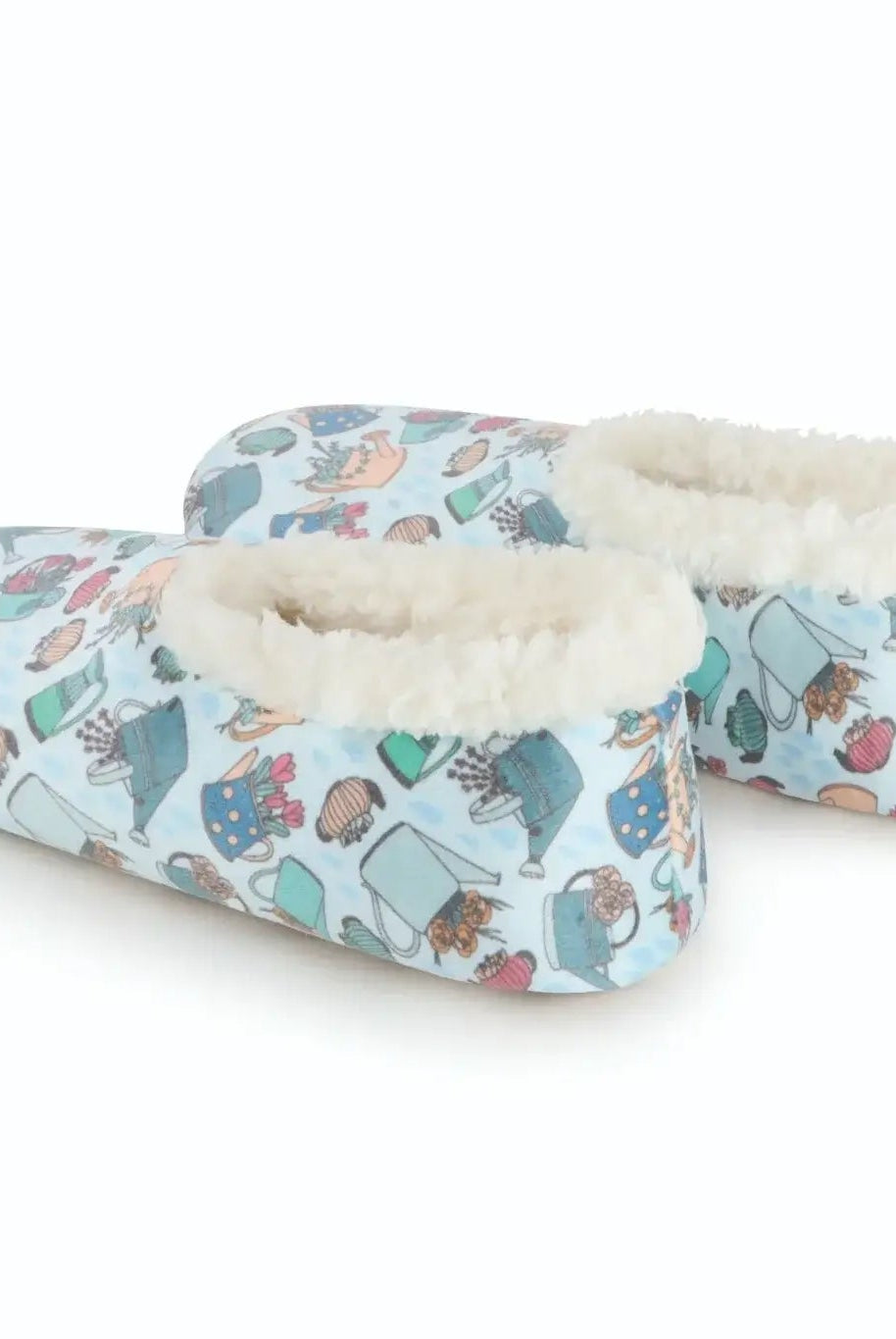 Snoozies Plush Cozy Slipper Socks with Memory Foam & Thick Sherpa Lining - Snoozies - Cloud Nine Pajamas