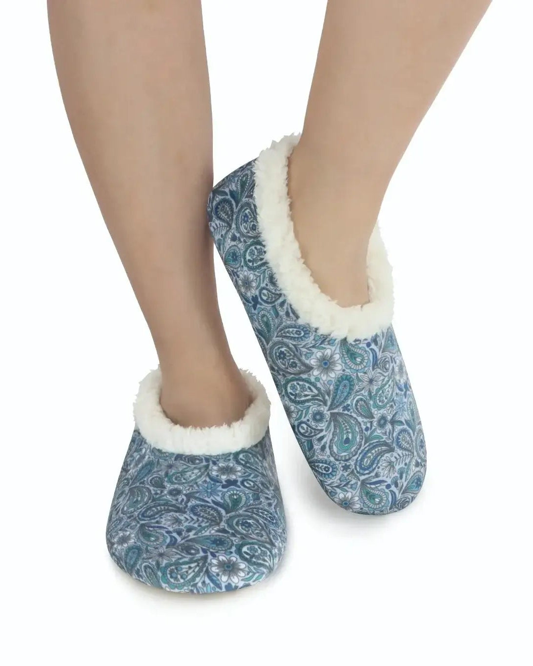 Snoozies Plush Cozy Slipper Socks with Memory Foam & Thick Sherpa Lining - Snoozies - Cloud Nine Pajamas